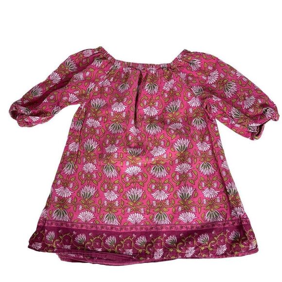 Pink Chicken Happy Cotton Dress size 3 Years - Picture 1 of 3